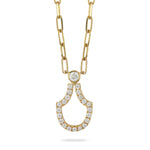 Load image into Gallery viewer, Diamond Equestrian Necklace