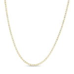 Load image into Gallery viewer, 14K Two-Tone Fancy Textured Ice Chain