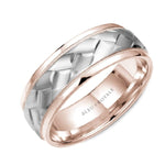 Load image into Gallery viewer, Men's Bleu Royale Two Tone Legacy Wedding Band