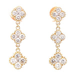 Load image into Gallery viewer, Diamond Drop Earrings