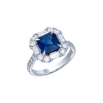 Load image into Gallery viewer, VALANI Sapphire and Diamond Ring