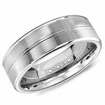 Load image into Gallery viewer, CROWN RING Men's Cobalt Wedding Band