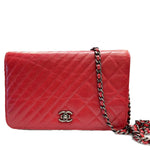 Load image into Gallery viewer, Pre-Owned CHANEL Full Flap Wallet on Chain
