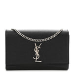 Load image into Gallery viewer, Pre-Owned YSL Grain De Poudre Monogram Kate Satchel