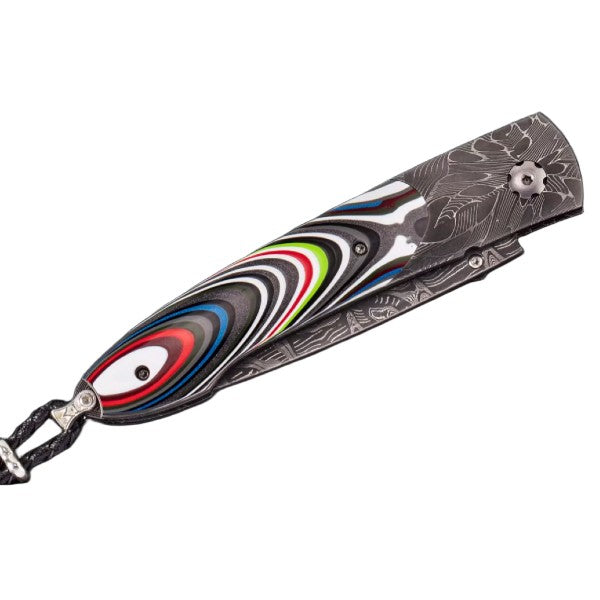 WILLIAM HENRY Lancet Throttle Pocket Knife