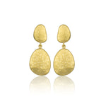 Load image into Gallery viewer, LIKA BEHAR Hammered Drop Earrings - FINAL SALE