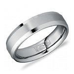 Load image into Gallery viewer, CROWN RING Men's Tungsten Wedding Band