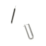 Load image into Gallery viewer, JOHN HARDY Carved Chain Hoop Earring