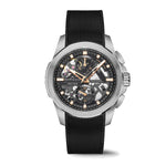 Load image into Gallery viewer, NORQAIN Independence Skeleton Chrono 42mm Automatic Black Rubber Strap Watch