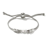 Load image into Gallery viewer, JOHN HARDY Naga Pull Through Bracelet, Silver, Pearl