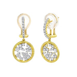 Load image into Gallery viewer, SLOANE STREET Scattered Diamond Celestial Diamond Earrings