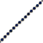Load image into Gallery viewer, Sapphire Tennis Bracelet
