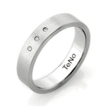 Load image into Gallery viewer, Stainless Steel Diamond Band