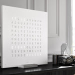 Load image into Gallery viewer, QLOCKTWO Earth 45 White Pepper