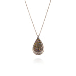 Load image into Gallery viewer, TODD REED Tear Drop Scattered Diamond Pendant