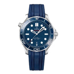 Load image into Gallery viewer, OMEGA Seamaster Diver 300M 42mm Blue Dial Blue Rubber Strap