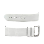 Load image into Gallery viewer, BERTOLUCCI Stria White Alligator Watch Band - FINAL SALE
