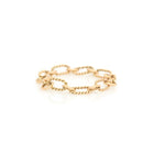 Load image into Gallery viewer, 14K Yellow Gold Hand-Twisted Chain Ring
