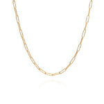 Load image into Gallery viewer, ANNA BECK Elongated Box Chain Necklace - Gold