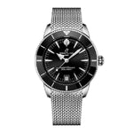Load image into Gallery viewer, BREITLING Superocean Heritage Automatic 40 Black Dial Stainless Steel Watch 40mm - NEW