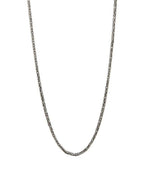 Load image into Gallery viewer, JOHN VARVATOS Artisan Sterling Silver Byzantine Chain
