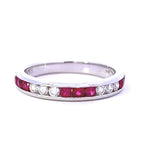 Load image into Gallery viewer, Ruby and Diamond Ring