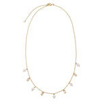 Load image into Gallery viewer, Lluvia Marquis and Baguette Diamond Necklace

