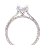 Load image into Gallery viewer, BEVERLY K 18K White Gold Hidden Halo Engagement Ring