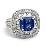 Load image into Gallery viewer, Sapphire and Diamond Fashion Ring
