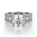 Load image into Gallery viewer, MICHAEL M Strada Engagement Ring