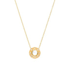 Load image into Gallery viewer, SETHI COUTURE 18K Yellow Gold Dunes Classic White Diamond Necklace