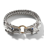Load image into Gallery viewer, JOHN HARDY Legends Naga Two-Tone Double Dragon Bracelet - SALE