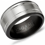 Load image into Gallery viewer, CROWN RING Men's Cobalt Wedding Band