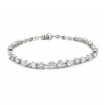 Load image into Gallery viewer, 18K White Gold Diamond Tennis Bracelet