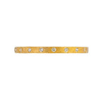Load image into Gallery viewer, SETHI COUTURE 18K Yellow Gold Dunes Narrow Diamond Brushed Band