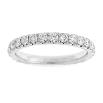 Load image into Gallery viewer, 18K White Gold Diamond Eternity Band 0.94cttw