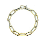 Load image into Gallery viewer, KATE MALLER Lyrical Gold Link Bracelet
