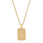 Load image into Gallery viewer, ANNA BECK Rectangular Engravable Necklace