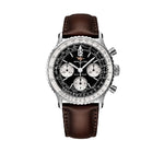 Load image into Gallery viewer, BREITLING Navitimer B09 Chronograph 41 Black Dial on Brown Strap