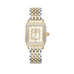 Load image into Gallery viewer, MICHELE Deco Madison Mid Two-Tone Diamond Watch
