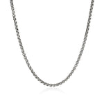 Load image into Gallery viewer, JOHN HARDY Sterling Silver 3.7mm Box Chain Necklace