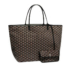 Load image into Gallery viewer, Pre-Owned GOYARD Goyardine Saint Louis PM Black