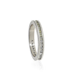 Load image into Gallery viewer, TODD REED Palladium Brilliant and Raw Diamond Eternity Band