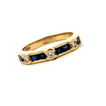 Load image into Gallery viewer, Sapphire and Diamond Ring
