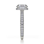 Load image into Gallery viewer, MICHAEL M Crown Engagement Ring