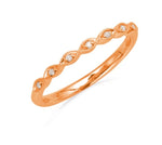 Load image into Gallery viewer, Diamond Stackable or Wedding Band