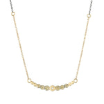 Load image into Gallery viewer, KATE MALLER 18K Yellow Gold Tiny Dot Necklace