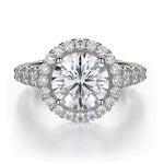 Load image into Gallery viewer, MICHAEL M Europa Engagement Ring