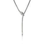 Load image into Gallery viewer, JOHN HARDY Naga Y Necklace With Blue Sapphires
