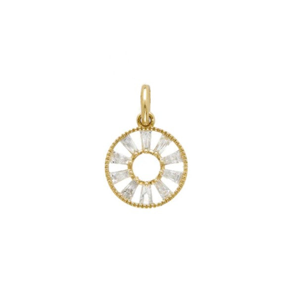 SETHI COUTURE 18K Yellow Gold Arena Baguette Diamond Necklace